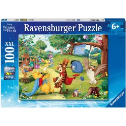 Ravensburger - Puzzle 100 pièces XXL - Le sauvetage - Disney Winnie l'Ourson