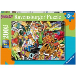 Ravensburger - Puzzle 200 pièces XXL - Jeu de piste avec Scooby-Doo