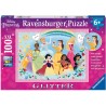 Ravensburger - Puzzle 100 pièces XXL - Fortes, belles et courageuses - Disney Princesses