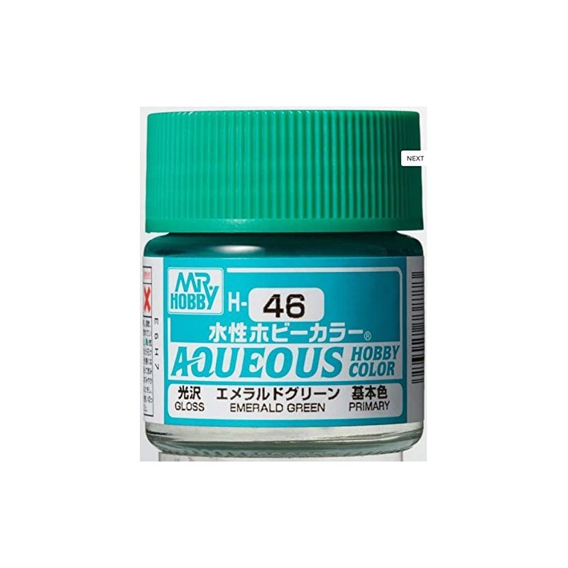 Aqueous Hobby Colors - MRHH-046 - Emerald Green - 10 ml