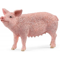 Schleich - 13933 - Farm World - Cochon rose