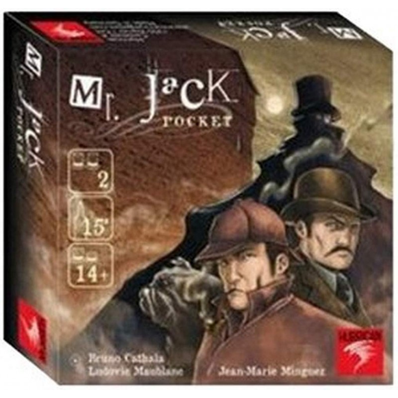 Asmodee - Jeu de société - Mr Jack - Pocket