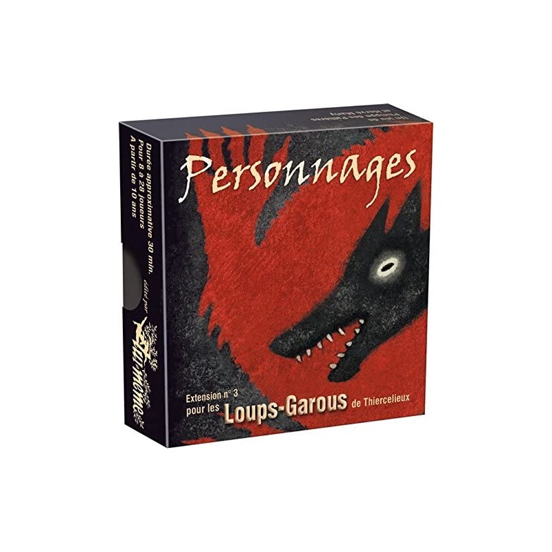 Asmodee - Jeu de société - Les loups garous de Thiercelieux - Extension Personnages