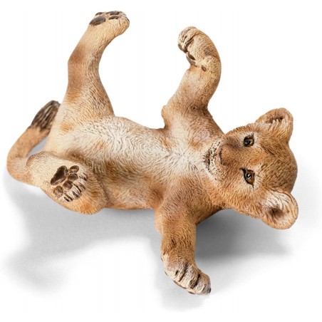 Schleich - 14376 - Figurine - Animaux - Lionceau couché jouant - COLLECTOR