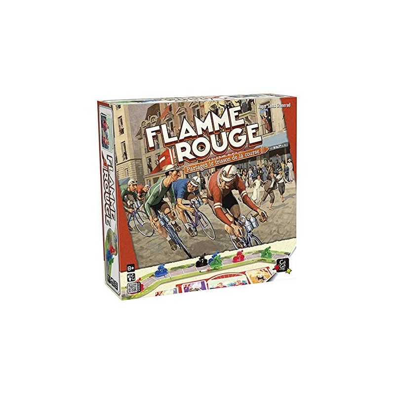 Gigamic - Jeu de société - Flamme rouge