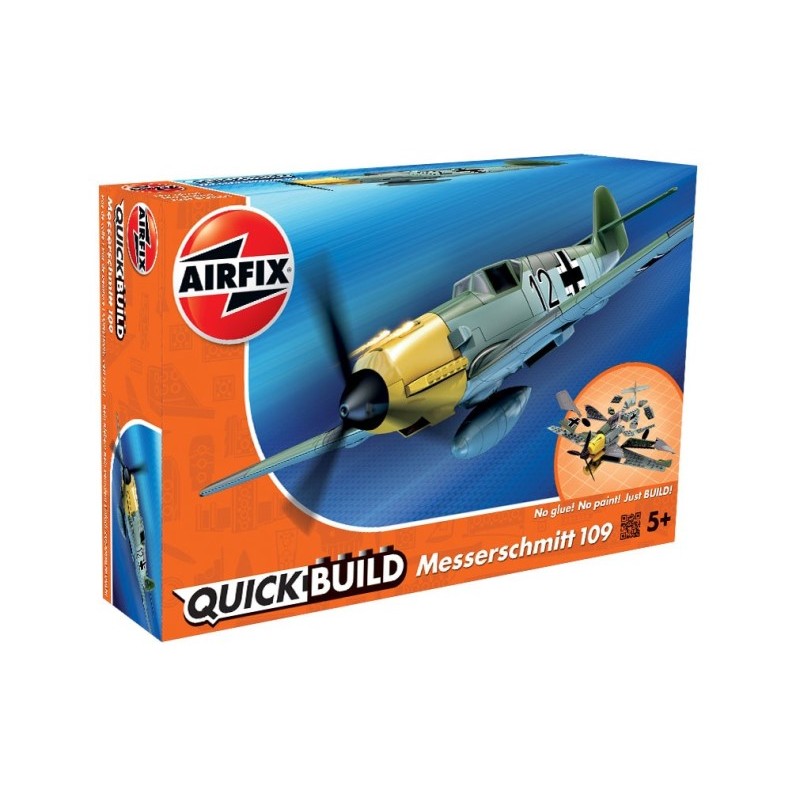 Airfix - Maquette d'avion - Quick Build - Messerchmitt BF109