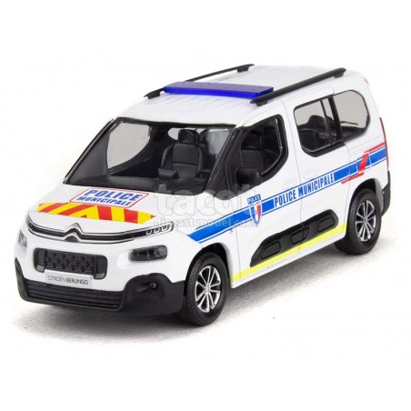 Norev - Véhicule miniature - Citroën Berlingo 2020 - Police Municipale with stripping