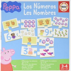 Educa - Jeu d'apprentissage - Les nombres de Peppa Pig