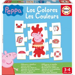 Educa - Jeu d'apprentissage - Les couleurs de Peppa Pig