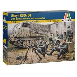 Italeri 510006549 1?: 35 Steyr RSO/01 W/Germ. Soldiers + Access