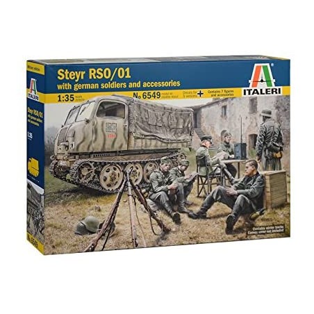 Italeri 510006549 1?: 35 Steyr RSO/01 W/Germ. Soldiers + Access