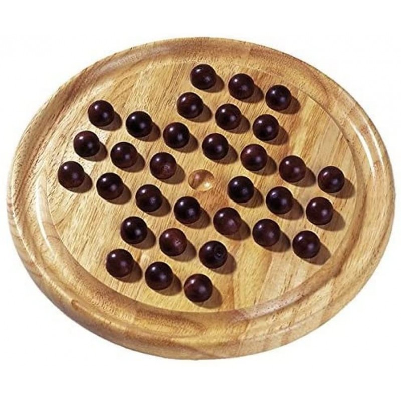 Goki - Jeu de société - Solitaire en bois