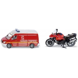 Siku - 1656 - Véhicule miniature - Set de véhicule de pompiers