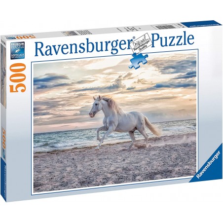 Ravensburger - Puzzle 500 pièces - Cheval sur la plage