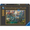 Ravensburger - Puzzle 9000 pièces - La forêt Magique des Dragons