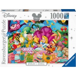Ravensburger - Puzzle 1000 pièces - Alice au pays des merveilles (Collection Disney)