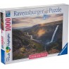 Ravensburger - Puzzle 1000 pièces - La cascade Háifoss, Islande - Puzzle Highlights