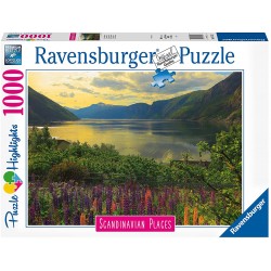 Ravensburger - Puzzle 1000 pièces - Fjord en Norvège - Puzzle Highlights