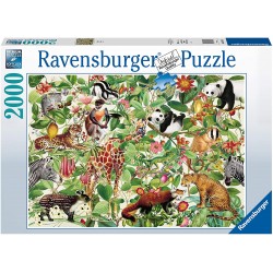 Ravensburger - Puzzle 2000 pièces - Jungle
