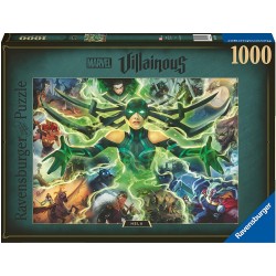 Ravensburger - Puzzle 1000 pièces - Hela - Marvel Villainous