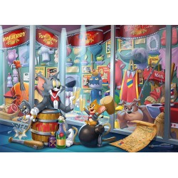 Ravensburger - Puzzle 1000 pièces - La gloire de Tom et Jerry