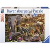 Ravensburger - Puzzle 3000 pièces - Animaux du continent africain