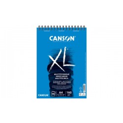 Canson - Beaux arts - Bloc XL à spirales - 50 feuilles de dessin - A5 - 160 g/m2