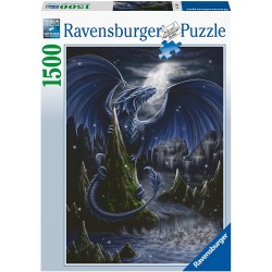 Ravensburger - Puzzle 1500 pièces - Le dragon bleu