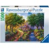 Ravensburger - Puzzle 1500 pièces - Cottage au bord de la rivière