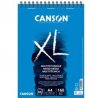 Canson - Beaux arts - Bloc XL à spirales - 50 feuilles de dessin - A4 - 160 g/m2