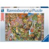 Ravensburger - Puzzle 3000 pièces - Jardin des signes solaires