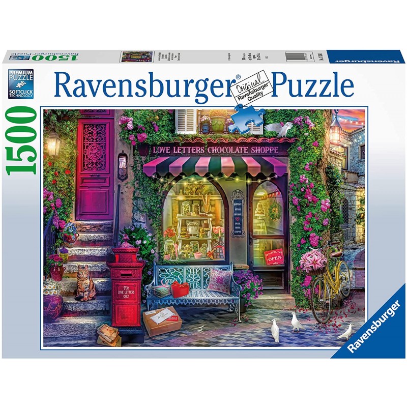 Ravensburger - Puzzle 1500 pièces - La chocolaterie