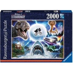 Ravensburger - Puzzle 2000 pièces - Les films cultes d'Universal