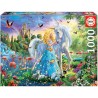 Educa - Puzzle 1000 pièces - La princesse et la licorne