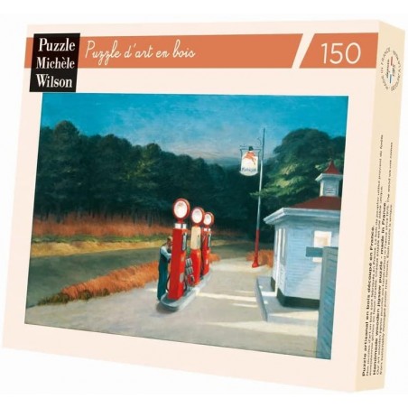 Puzzle Michèle Wilson - Gaz d'Edward Hopper - Bois - A1018-150