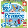 Educa - Jeu d'apprentissage - Défi Quiz - Découvre la France