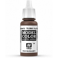 Prince August - Peinture acrylique - 984 - Marron mat - 17 ml