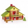 Jeujura - 8005- Jeux de Construction-Mon Chalet en Bois - 240 Pieces