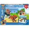 Ravensburger - Puzzles 3x49 pièces - L?équipe des 4 pattes - Pat'Patrouille