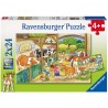 Ravensburger - Puzzles 2x24 pièces - Le bonheur à la ferme