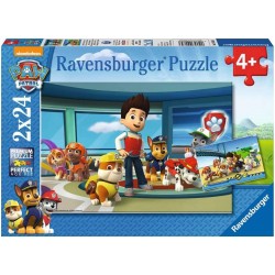 Ravensburger - Puzzles 2x24 pièces - Des museaux efficaces - Pat'Patrouille