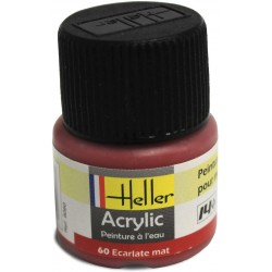 Heller - 9060 - Peinture - Ecarlate Mat