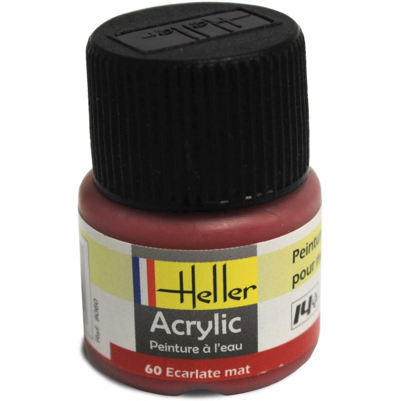 Heller - 9060 - Peinture - Ecarlate Mat