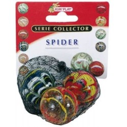 Kim Play - Filet de 3 billes boulards - Spider