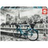 Educa - Puzzle 500 pièces - Vélo à côté de Notre-Dame