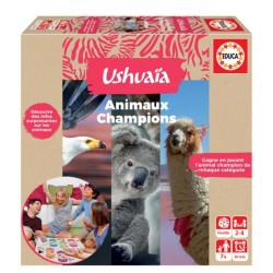 Educa - Jeu de société - Ushuaia - Animaux champions