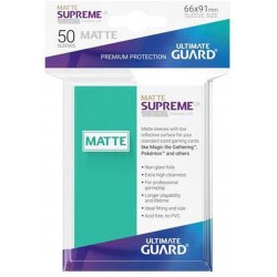 Ultimate Guard - Blister de 50 sleeves Supreme UX taille standard - Turquoise mat