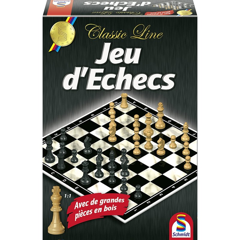 Schmidt - Jeu de société - Classic Line - Jeu d'échecs