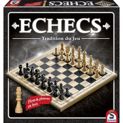 Schmidt - Jeu de société - Jeu d'échecs en bois