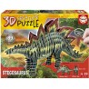 Educa - Puzzle 3D 89 pièces - Stégosaure